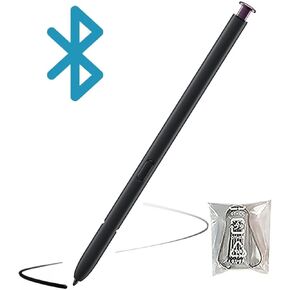 S22 Ultra Stylus Pen (WithBluetooth) Replacement for Samsung Galaxy S22 Ultra 5G Touch Stylus Pen S Pen Replacement Tips/Nibs (Burgundy)