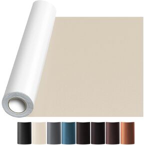Leather Repair Patch, Leather Repair Glue, self-Adhesive Repair Glue, Furniture, car Seats, Chairs and Other Waterproof and Dirty Repair Patch. (3.5 * 79in.,Off White)