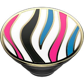 PopSockets PopTop (الجزء العلوي فقط. تباع القاعدة بشكل منفصل) جزء علوي قابل للتبديل لقاعدة قبضة الهاتف من PopSockets، راتنج PopTop - راتنج الخشب الاستوائي