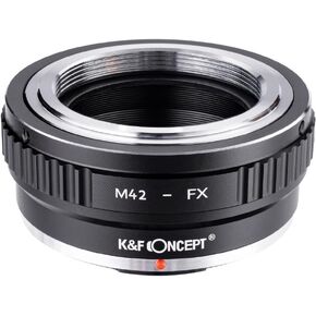 محول تركيب عدسة K&F Concept C/Y إلى FX ، متوافق مع كونتاكس Yashica CY Mount Lens ومتوافق مع كاميرات Fujifilm Fuji X Mount in Kuwait