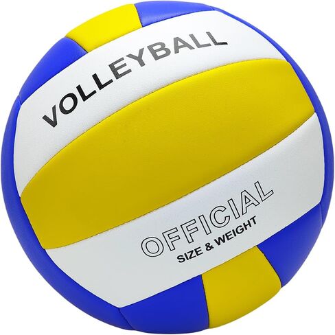 Volleyball Official Size 5 Volleyball Soft PU Beach Volleyball Waterproof Volleyball for Indoor Outdoor Training Volleyball Game Ball for Beginner Teenager Adult in Saudi Arabia