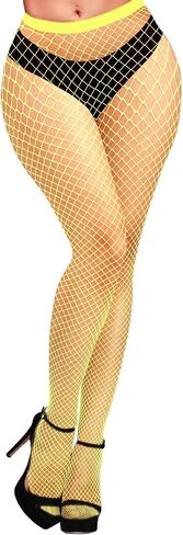 Womens Fishnets Colorful Fishnet Tights Sexy High Waist Fishnet Pantyhose Mesh Fishnet Stockings 2 Pack, M Hole in Saudi Arabia