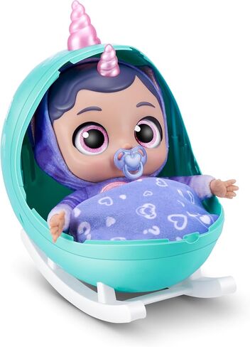 Babycorns Interactive Baby Doll Series 1 Large (Unicorn) by ZURU with Lights and Sounds, Magical Babydolls, Surprise, Unboxing, Girls, Dolls, Story in Kuwait