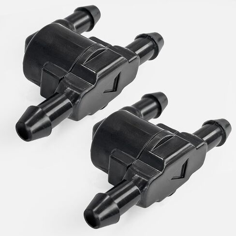 1 pc 2-way Check Valve Universal for Front Windshield Washer Nozzles replacement for Toyota, Lexus, Nissan, Ford & more brands; Windshield washer check valve OE# 85321-28020 by Click&Fit accessories in Kuwait