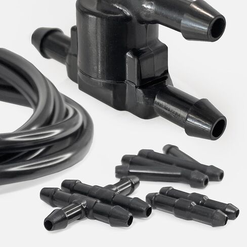 1 pc 2-way Check Valve Universal for Front Windshield Washer Nozzles replacement for Toyota, Lexus, Nissan, Ford & more brands; Windshield washer check valve OE# 85321-28020 by Click&Fit accessories in Kuwait