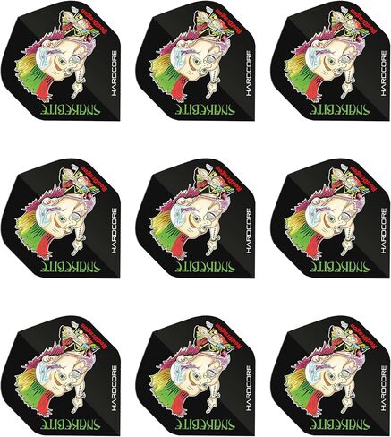 RED DRAGON Peter Wright Snakebite Dart Flights Checkout Card in Saudi Arabia