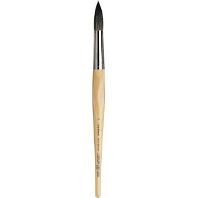 da Vinci Watercolor Series 418 Petit Gris Pur Paint Brush, Wash/Mop Pure Russian Blue Squirrel, Size 1 (418-01)