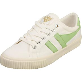 Gola Women's Tennis Mark Cox Sneaker, Off-White/Patina Green, 8.5