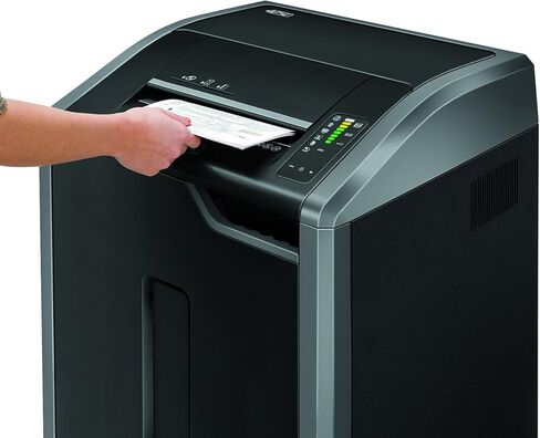 Fellowes Powershred 225Mi 100% Jam Proof 16-Sheet Micro-Cut Commercial Grade Paper Shredder (4620001), Black in Kuwait