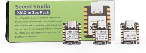Seeed Studio XIAO nRF52840 - Supports Arduino/CircuitPython - Bluetooth5.0 NFC, with Onboard Antenna, Microcontroller with Rich Interface for Tiny Machine Learning Works with Amazon Sidewalk. in Kuwait