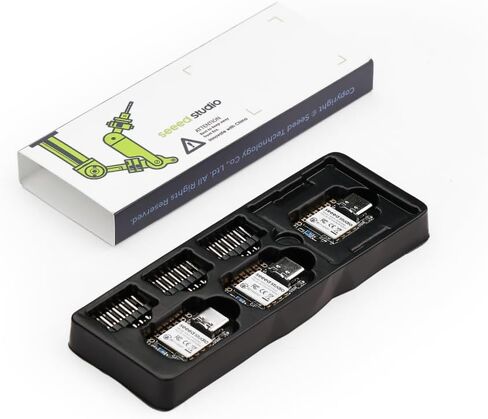 Seeed Studio XIAO nRF52840 - Supports Arduino/CircuitPython - Bluetooth5.0 NFC, with Onboard Antenna, Microcontroller with Rich Interface for Tiny Machine Learning Works with Amazon Sidewalk. in Kuwait