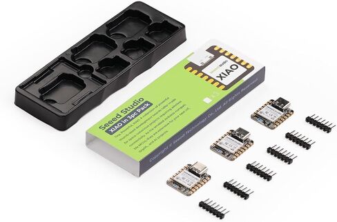 Seeed Studio XIAO nRF52840 - Supports Arduino/CircuitPython - Bluetooth5.0 NFC, with Onboard Antenna, Microcontroller with Rich Interface for Tiny Machine Learning Works with Amazon Sidewalk. in Kuwait