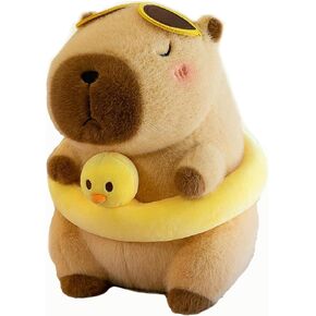 لعبة Capybara Plush ، أفخم حيوان لطيف ، حيوانات محشوة لطيف ، أفخم للحيوانات ، دمية لطيفة للأطفال Capybara Tube 30 سم