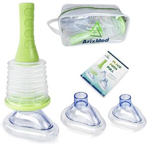 Choking Rescue Device for Kids and Adults, Arixmed Anti Choking Device, Portable Airway Suction Device, First Aid Choking Device
