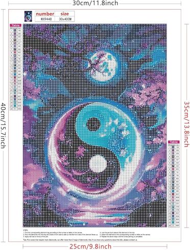 Lxmsja Planets مجموعات فن الماس للبالغين ، نظام شمسي DIY أدوات الطلاء الماس الكاملة للمبتدئين ، الحرف الفنية للأحجار الكريمة 5D للبالغين ، ديكور الجدار المنزلي 12x16 بوصة in Kuwait