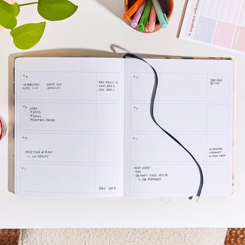 Erin Condren 2025 Softbound Life Planner (Jan - Dec 2025), A5 12-Month Weekly & Monthly Planner Journal, Horizontal Layout, Soft Cover, Layflat Binding, Bold Blooms Cover & Interior Design in Kuwait