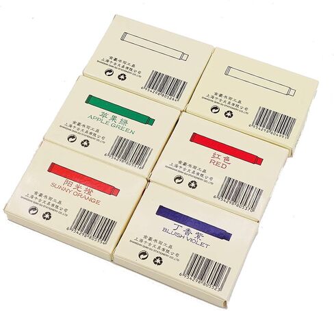 Jinhao Fountain Pen Black Ink Cartridge International 2.6mm Bore Diameter Ink Reching Set of 30 pcs in Kuwait
