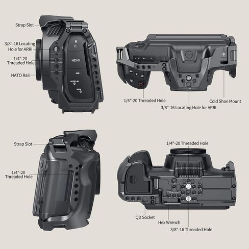 SmallRig Basic Cage Kit for Blackmagic Design Cinema 6K - 4574 in Kuwait