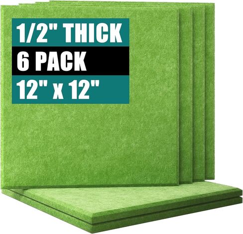 لوحة Cork Board للجدار: لوحة نشرة كبيرة جدًا للمكتب - البلاط السميك البالغ 0.5 بوصة 6 PCS مربعات لوحة دبوس رمادية لاصق in Kuwait