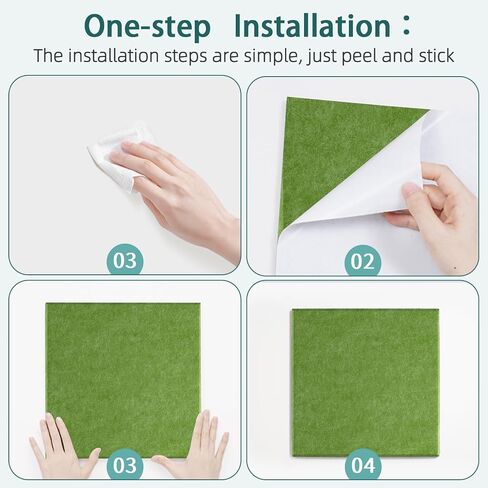 لوحة Cork Board للجدار: لوحة نشرة كبيرة جدًا للمكتب - البلاط السميك البالغ 0.5 بوصة 6 PCS مربعات لوحة دبوس رمادية لاصق in Kuwait