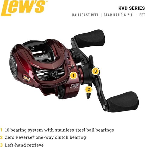 KVD 7.5: 1 بكرة الطعم الأيسر in Kuwait