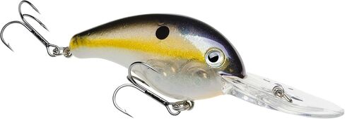 Strike King (HC5XD-476) Promodel Crankbait S5XD Fishing Lure, 476 - Chartreuse with Blue/Black Splatterback, 5/8 oz, Unique Curved Bill and Balance in Saudi Arabia