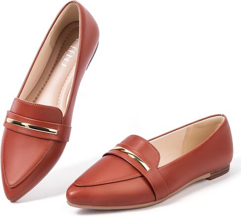 أحذية MUSSHOE المسطحة للنساء بمقدمة مدببة وأحذية مسطحة بدون كعب in Kuwait