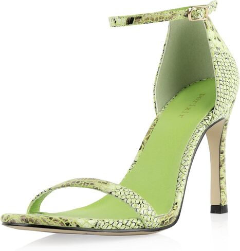 perixir Sandal Heels for Women Strappy High Heels Sexy Prom Dressy Sandals Ankle Strap Heels Dainty Rope Sandals Dancing Stiletto Heel Black in Saudi Arabia
