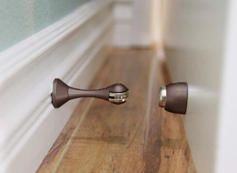 Magnetic Door Stop - Charcoal Black - 4pc Set in Kuwait