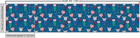 Ambesonne Floral Fabric من الفناء ، Art Nouveau Poppy Flowers Retro Spring Garden Betals Hobby & Seleing ، نسيج مزخرف لسلال تخزين النسيج تنجيد اللوح الأمامي ، 2 ياردة ، برتقالي in Kuwait