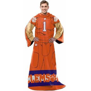 Northwest NCAA Team Wearable Blanket with Sleeves - Sherpa Fleece Blanket - Wrap Yourself in Cozy Team Pride & Warmth