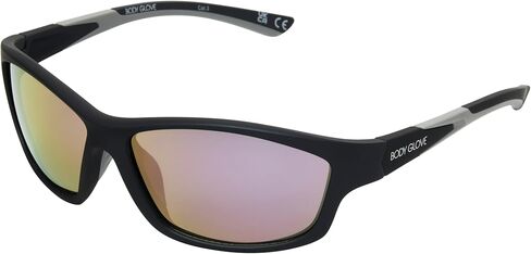 Body Glove Oceanic Wrap Sunglasses, Black, 62 mm in Saudi Arabia