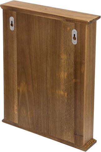 MyGift Wall Mounted Golf Ball Holder Display Case, 4-Tier Vintage Gray Solid Wood Shelf Rack in Saudi Arabia