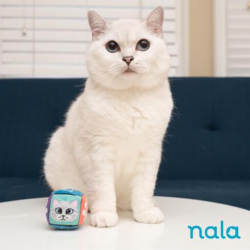 Caitec Presents Nala Cat Crinkle Bowties - Interactive Catnip Toy - Chase & Play, 6 Pack in Kuwait