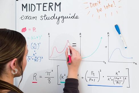 U Brands Dry Erase Markers with Erasers, Set of 8, Assorted Pastel Colors, Low-Odor, Medium (2 mm) Point in Kuwait