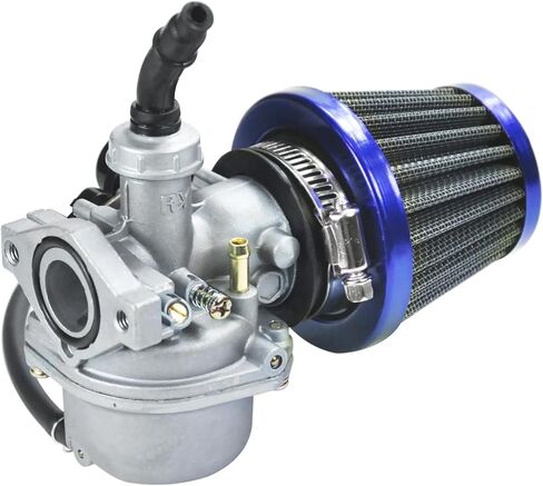 PZ19 Carburetor Carb Air Filter Throttle Handle Grips Cable for 50cc 70cc 90cc 110cc 125cc Tao Tao GK110 Baja SSR Apollo Coolster Chinese Four Wheeler ATV Go Kart CRF50 XL70 Dirt Pit Bike Black in Kuwait