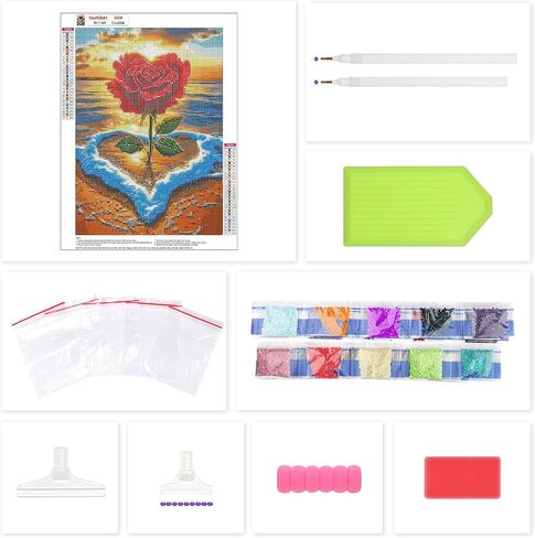 Lxmsja Koi Fish Miamond Art Kits للبالغين ، ومشهد الأسماك DIY الكامل الحفر مجموعات الطلاء الماس للمبتدئين ، الحرف الفنية للأحجار الكريمة 5D للبالغين ، ديكور الجدار المنزلي 12x16 بوصة in Kuwait