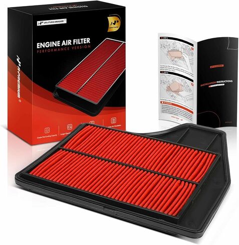 A-Premium Engine Air Filter Compatible with Nissan Altima 2013 2014 2015 2016 2017 2018, Fit for Sedan & L4 2.5L Engine, Rigid Panel Air Filter, Pack of 1 in Kuwait