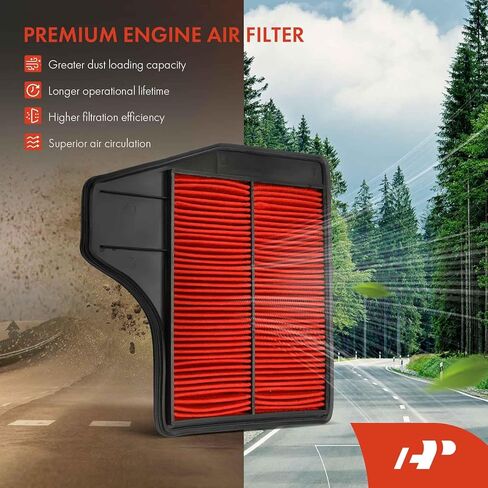 A-Premium Engine Air Filter Compatible with Nissan Altima 2013 2014 2015 2016 2017 2018, Fit for Sedan & L4 2.5L Engine, Rigid Panel Air Filter, Pack of 1 in Kuwait