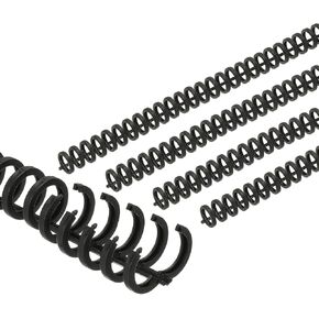 PATIKIL 12mm(1/2") Plastic Spiral Binding Coils, 50 Pcs Set Binding Spirals 85 Sheet Capacity 3:1 Pitch Binding Spirals for Binding Paper Sheets, Multicolor in Kuwait