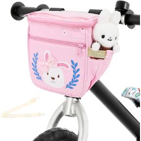 سلة دراجة الأطفال من أنزوم، إكسسوار تزيين الدراجة الأمامية للأطفال للبنات والأولاد، هدية تناسب معظم دراجات الأطفال مثل الدراجة ثلاثية العجلات، دراجة التوازن، سكوتر in Kuwait