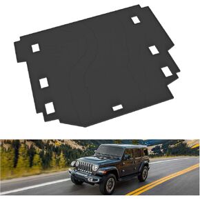 بطانة KIWI MASTER Cargo Mat متوافقة مع 2015-2018 Jeep Wrangler JK 4 أبواب غير محدودة لجميع الأحوال الجوية الخلفية لصندوق السيارة الخلفي (مع مضخم صوت المصنع) 82214404