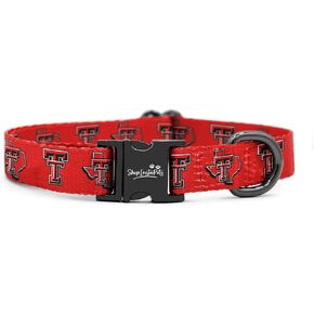 Texas Tech Red Raiders NCAA Officially Licensed Collar | Great Gift | Fits All Pets (Large Collar)