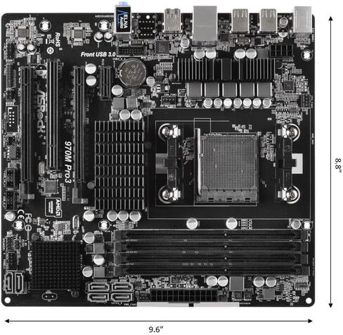 اللوحات الأم ASRock Micro ATX DDR3 1066 FM2A68M-DG3+ in Saudi Arabia