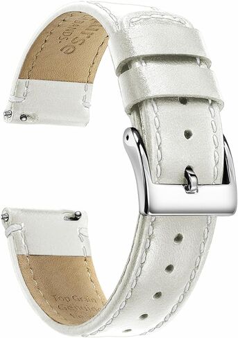 سوار ساعة من الجلد المحبب من Artthurse، جلد طبيعي سريع الفك، حزام ساعة 20 ملم 22 ملم للرجال والنساء in Kuwait