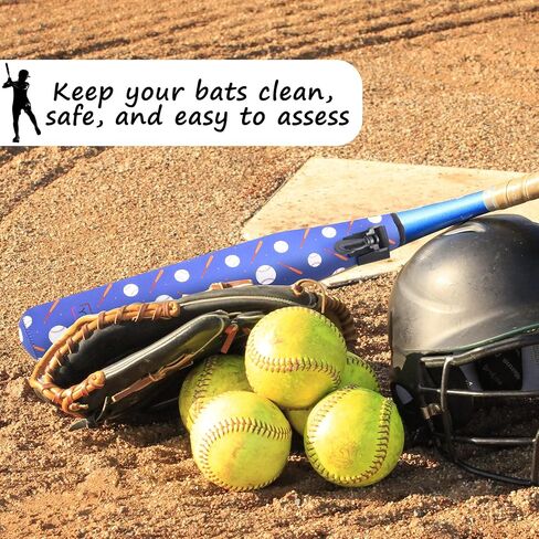 4 Pack Black Bat Protector Sleeve for Baseball Softball, Baseball Bat Sleeve Bag Protector for Youth Adults Bat Cover With Hook for Composite Wood Bats Sport(4 Pack - Black) in Saudi Arabia