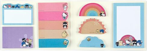 إكسسوارات مصمم Hello Kitty X Erin Condren - كتيب ملاحظات لاصق - 11 دفتر ملاحظات لاصق مع 50 ورقة لكل منها، إجمالي 550 مذكرة لاصقة قابلة لإعادة تعيين وضعها in Saudi Arabia