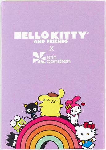إكسسوارات مصمم Hello Kitty X Erin Condren - كتيب ملاحظات لاصق - 11 دفتر ملاحظات لاصق مع 50 ورقة لكل منها، إجمالي 550 مذكرة لاصقة قابلة لإعادة تعيين وضعها in Saudi Arabia