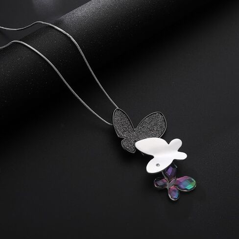 Womens Multilayer Pendant Necklaces Vintage Jewelry Fashion Long Sweater Necklace for Woman in Saudi Arabia