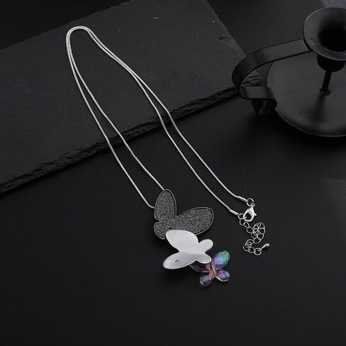 Womens Multilayer Pendant Necklaces Vintage Jewelry Fashion Long Sweater Necklace for Woman in Saudi Arabia